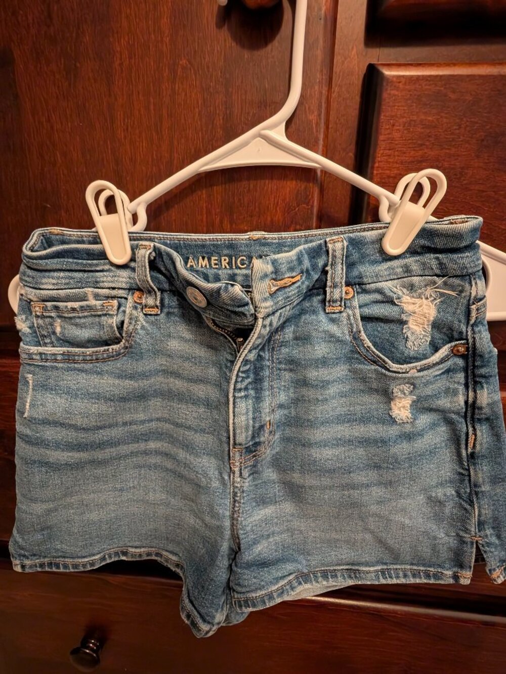 American Eagle denim shorts. Jorts!